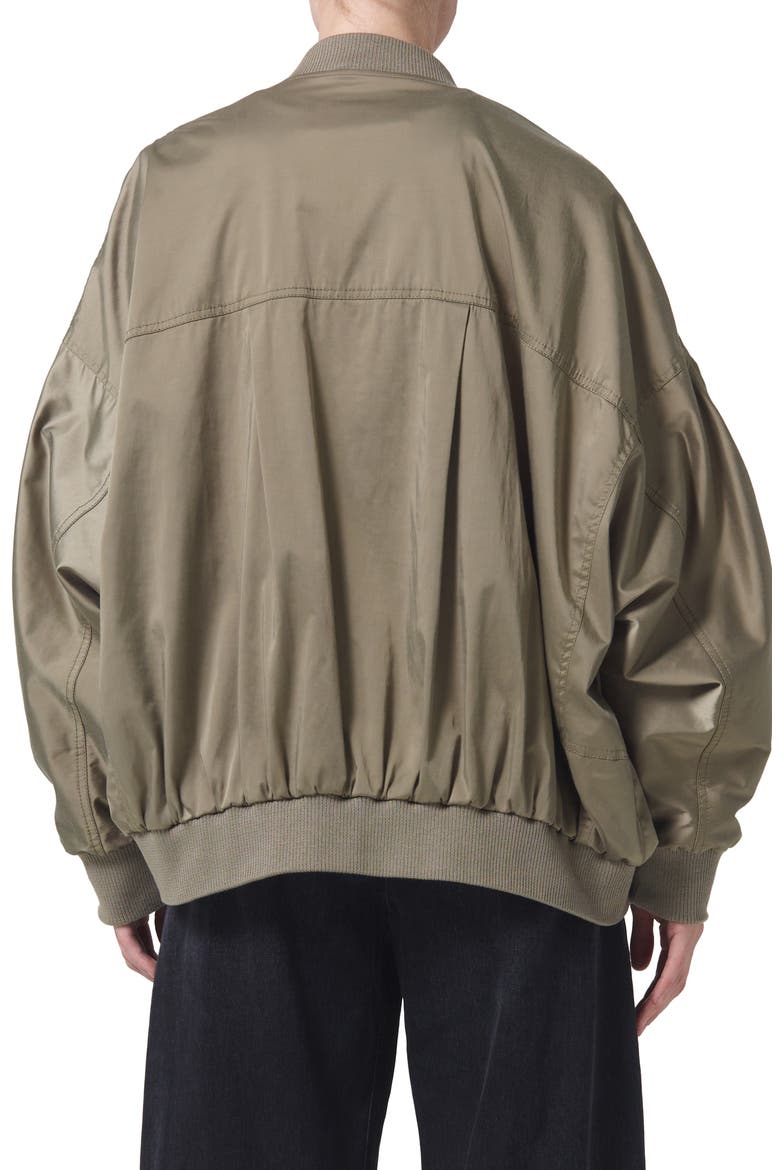 Sasha Bomber Jacket, Alternate, color, OLIVINE