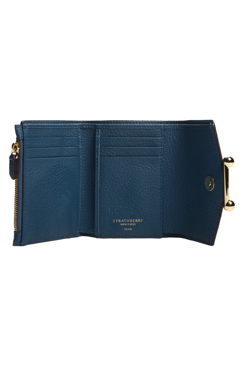 Mosaic Trifold Wallet, Alternate, color, LOCH BLUE