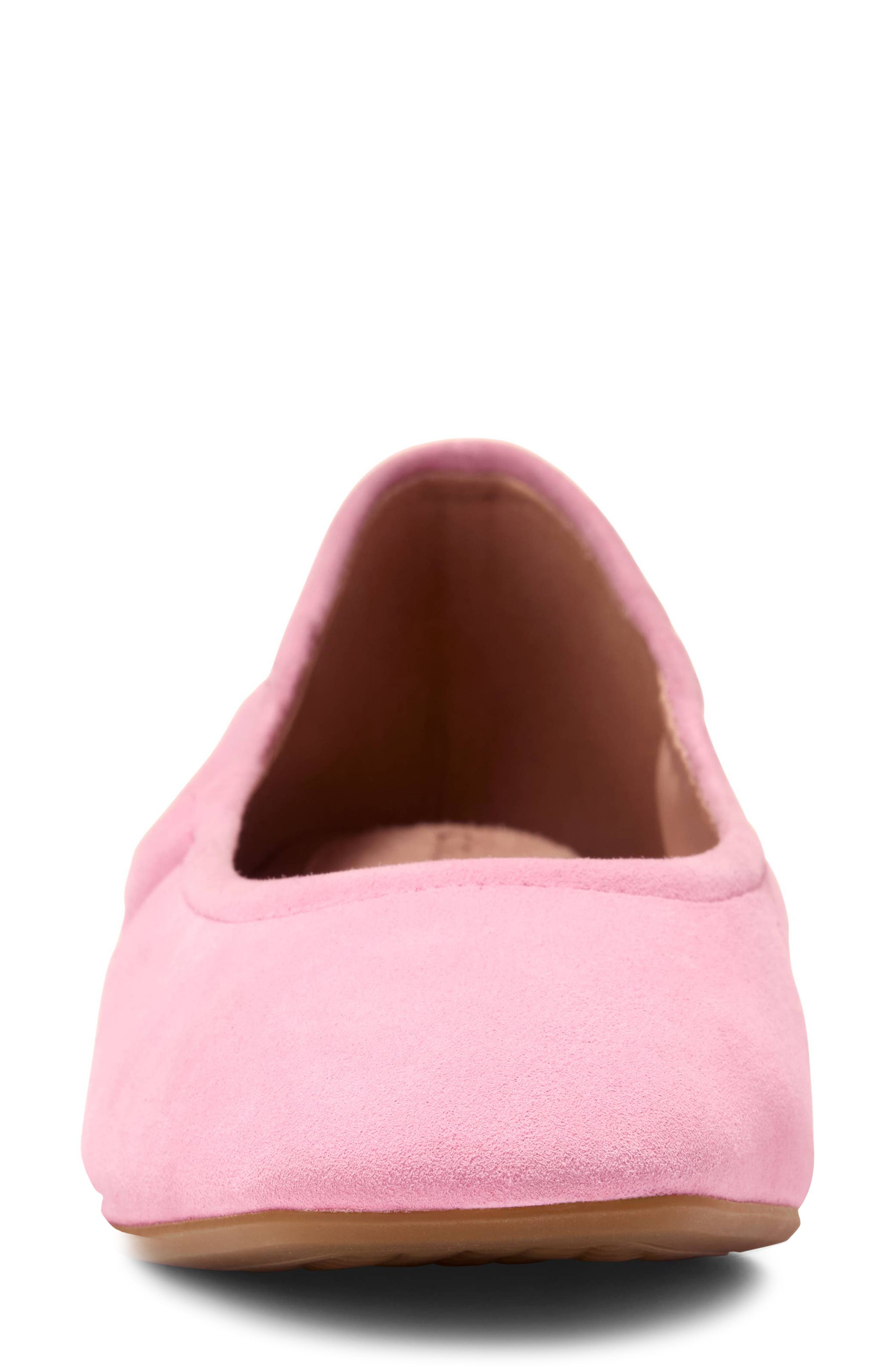 Go-To Valinda Ballet Flat, Alternate, color, CASHMERE ROSE SUEDE