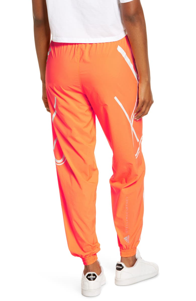adidas by Stella McCartney High Waist Recycled Polyester Track Pants, Alternate, color, 