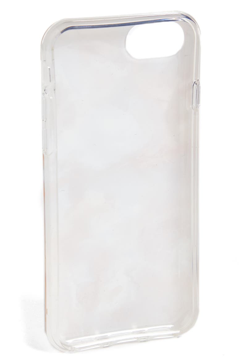 Rose iPhone 6/6s/7/8 & 6/6s/7/8 Plus Case, Alternate, color, PINK