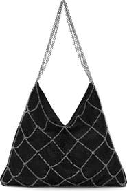 MANGO GUIPURE MESH CHAIN BAG