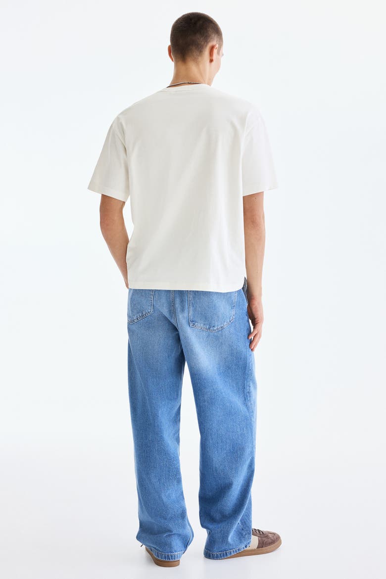 Loose Fit T-shirt, Alternate, color, White/University of Michigan