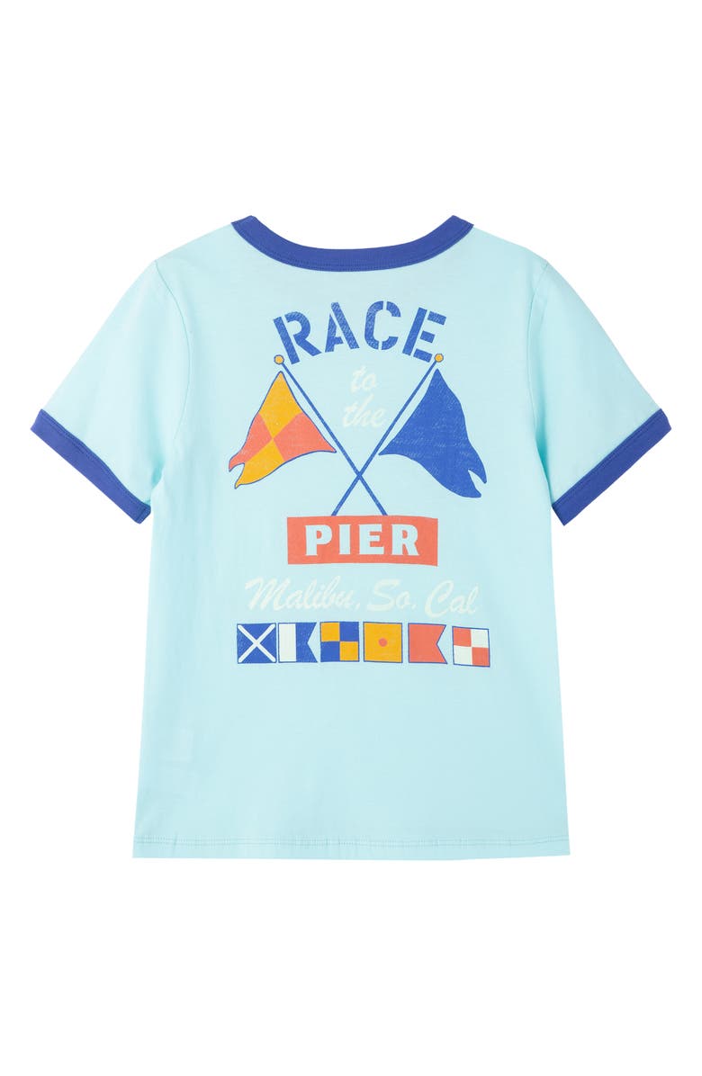 Peek Aren't You Curious PEEK ARENT YOU CURIOUS Malibu Race T-Shirt, Alternate, color, 