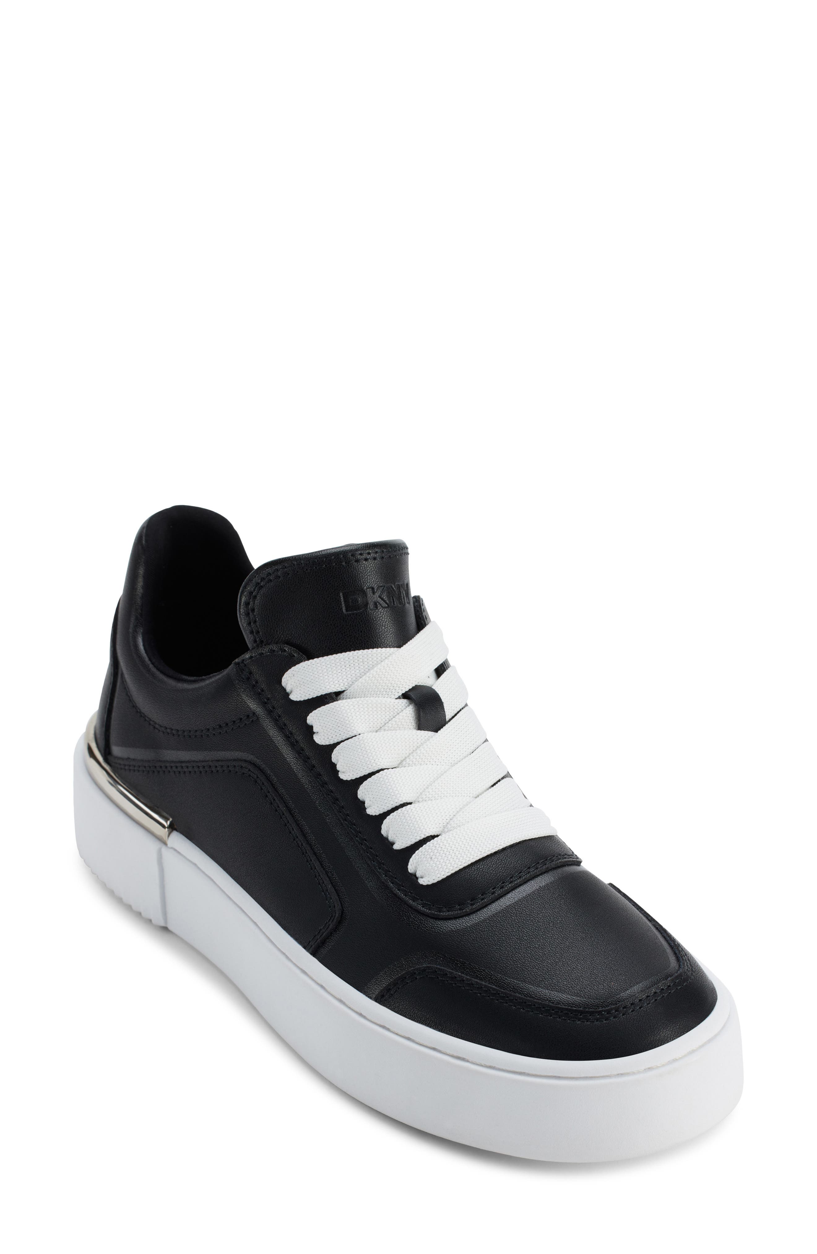 DKNY Baylor Platform Sneaker, Main, color, Black