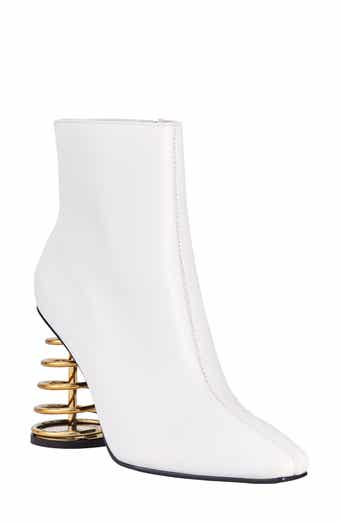 Slinky Coiled Heel Boot
