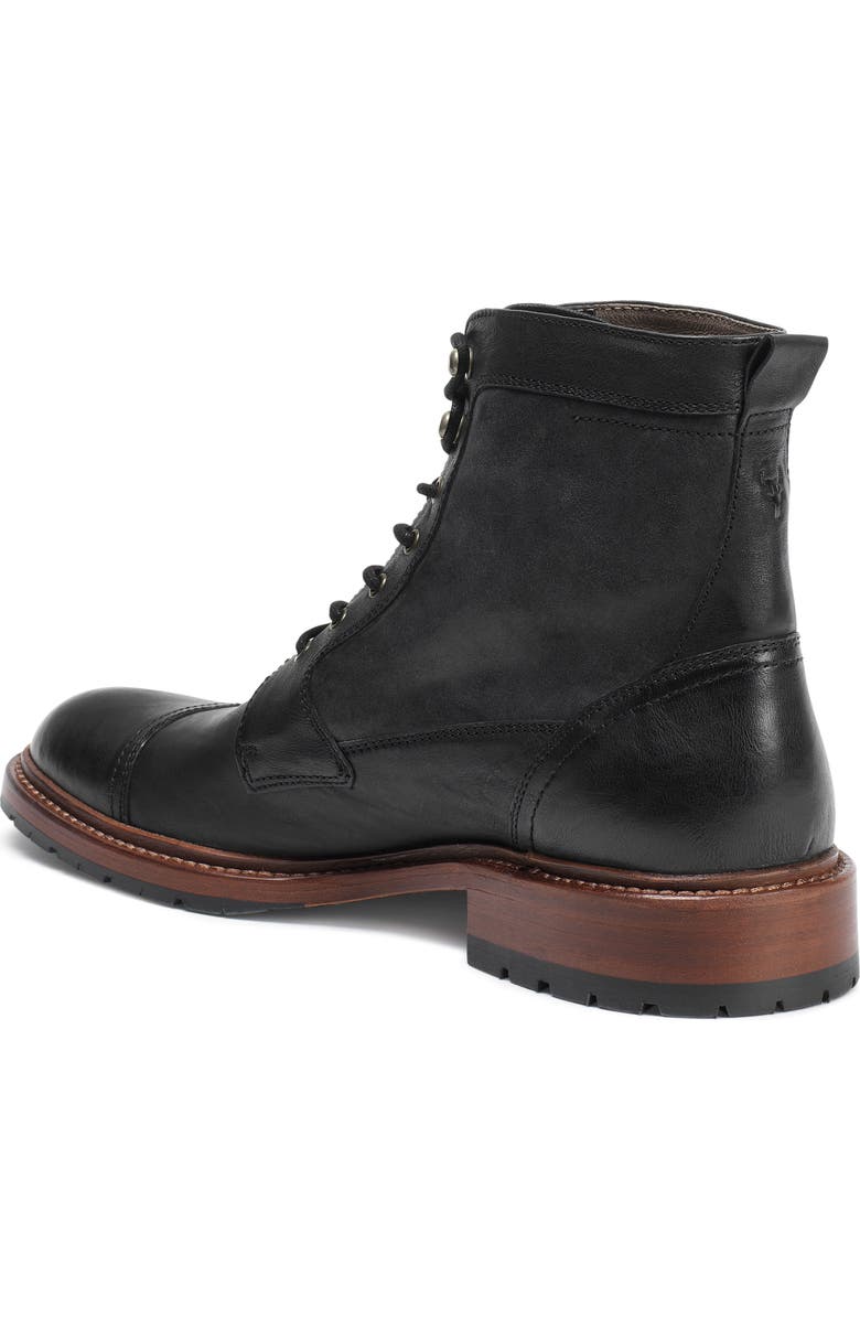Trask 'Lowell' Cap Toe Boot, Alternate, color,