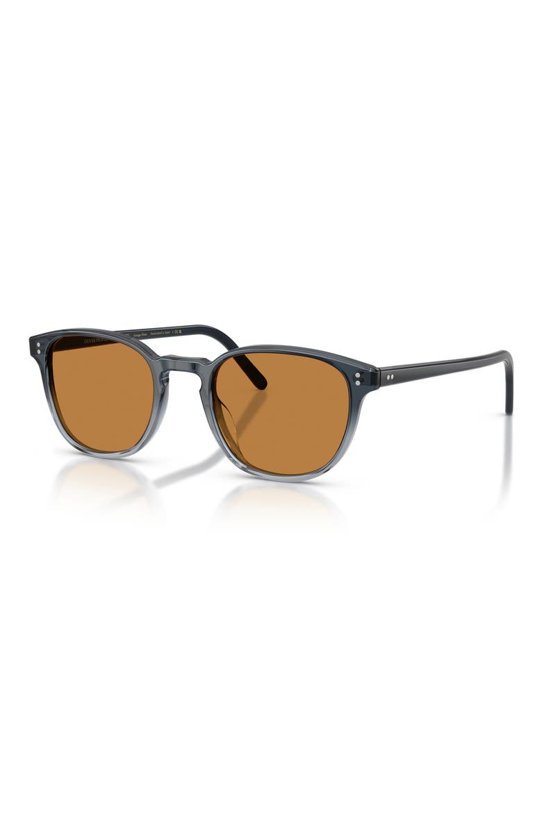 49mm Fairmont Phantos Sunglasses, Alternate, color, TWILIGHT GRADIENT / COGNAC