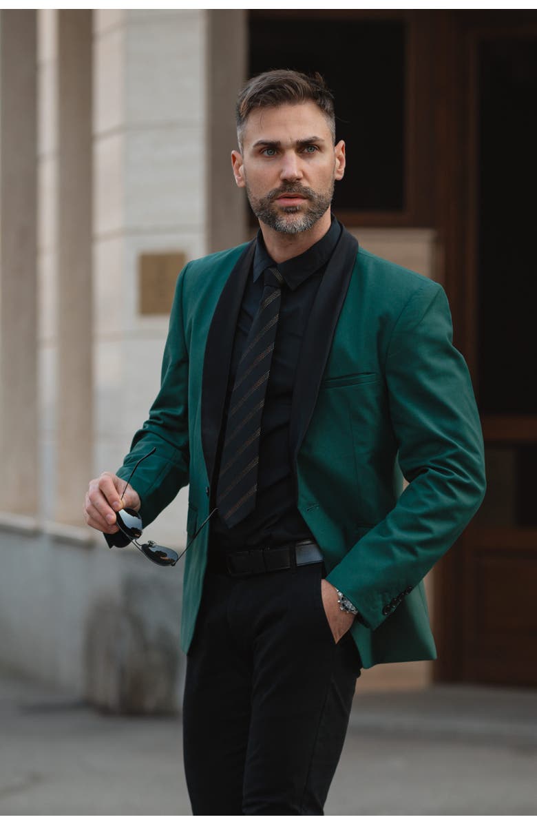 Elizabetta Milano - Silk Jacquard Tie for Men, Alternate, color, 