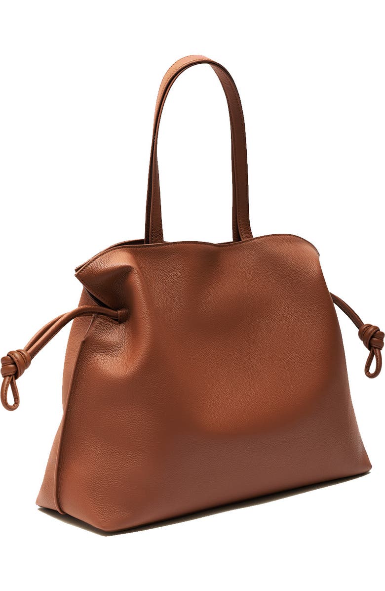 Esin Akan 2-in-1 Emma Leather Tote Bag, Alternate, color, Nutshell