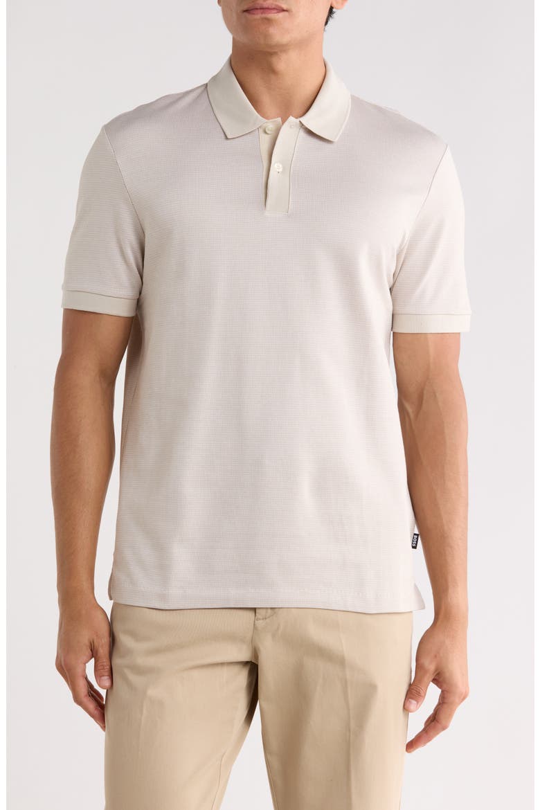 Parlay Cotton Knit Polo, Main, color, OPEN WHITE