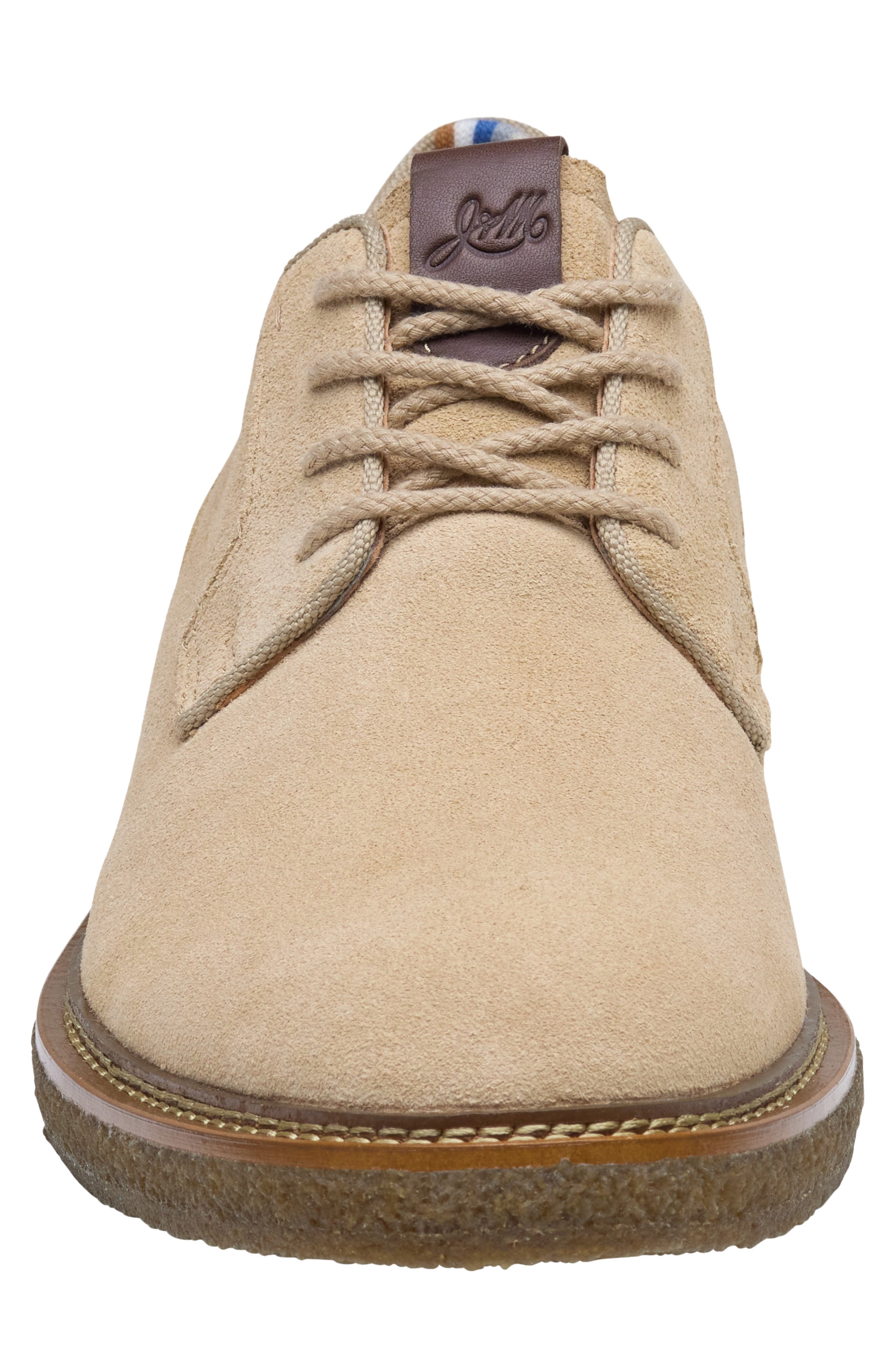 Clint Plain Toe Derby, Alternate, color, TAUPE OILED SUEDE