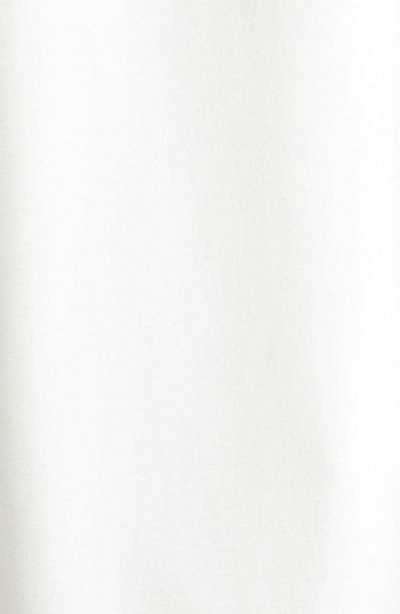 Zella Girl Kids' Varsity Track Pants, Alternate, color, Ivory Egret