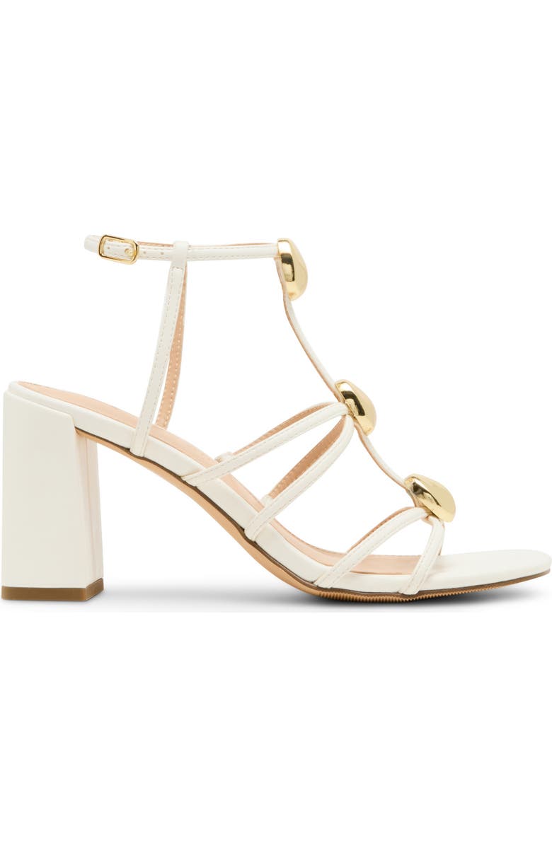 Madden Girl <p>Laylaa Faux Leather Strappy Sandal (Women)</p>, Alternate, color, White Paris