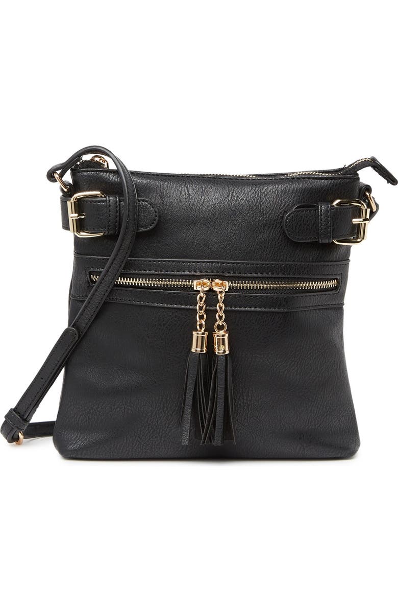 Emperia Tassel North/South Crossbody Bag, Main, color,