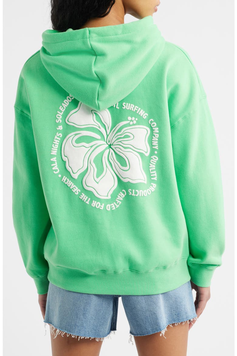 Surf Puff Heritage Hoodie Pullover, Alternate, color, GREEN