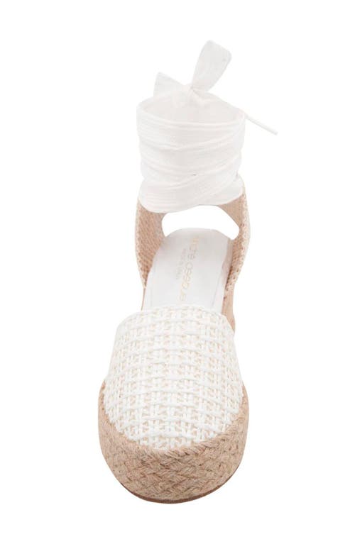 Andre Assous André Assous Payton Espadrille Wedge In White Woven