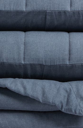 Organic Cotton Mélange Quilted Comforter & Shams Set