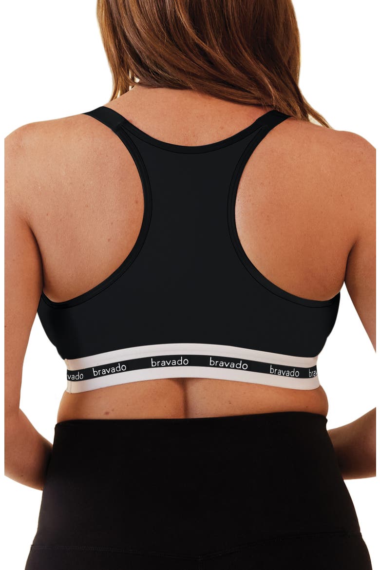 Original Full Cup Pumping & Nursing Bra, Alternate, color, BLACK