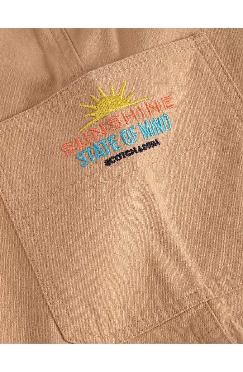 Scotch & Soda Kids' Cargo Shorts, Alternate, color, Gingerroot