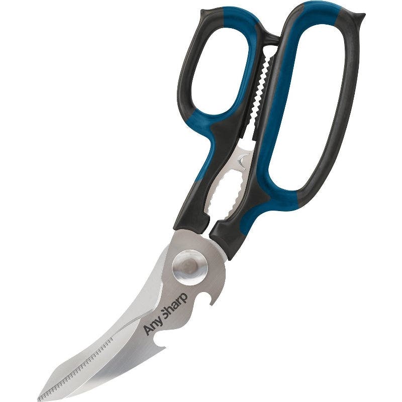 AnySharp 5 in 1 Multifunction Scissors in Black/blue 