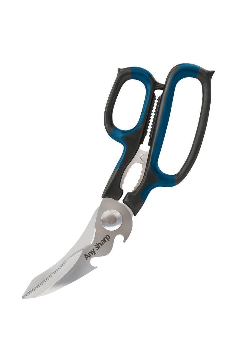AnySharp 5 in 1 Multifunction Scissors, Main, color, Black/Blue
