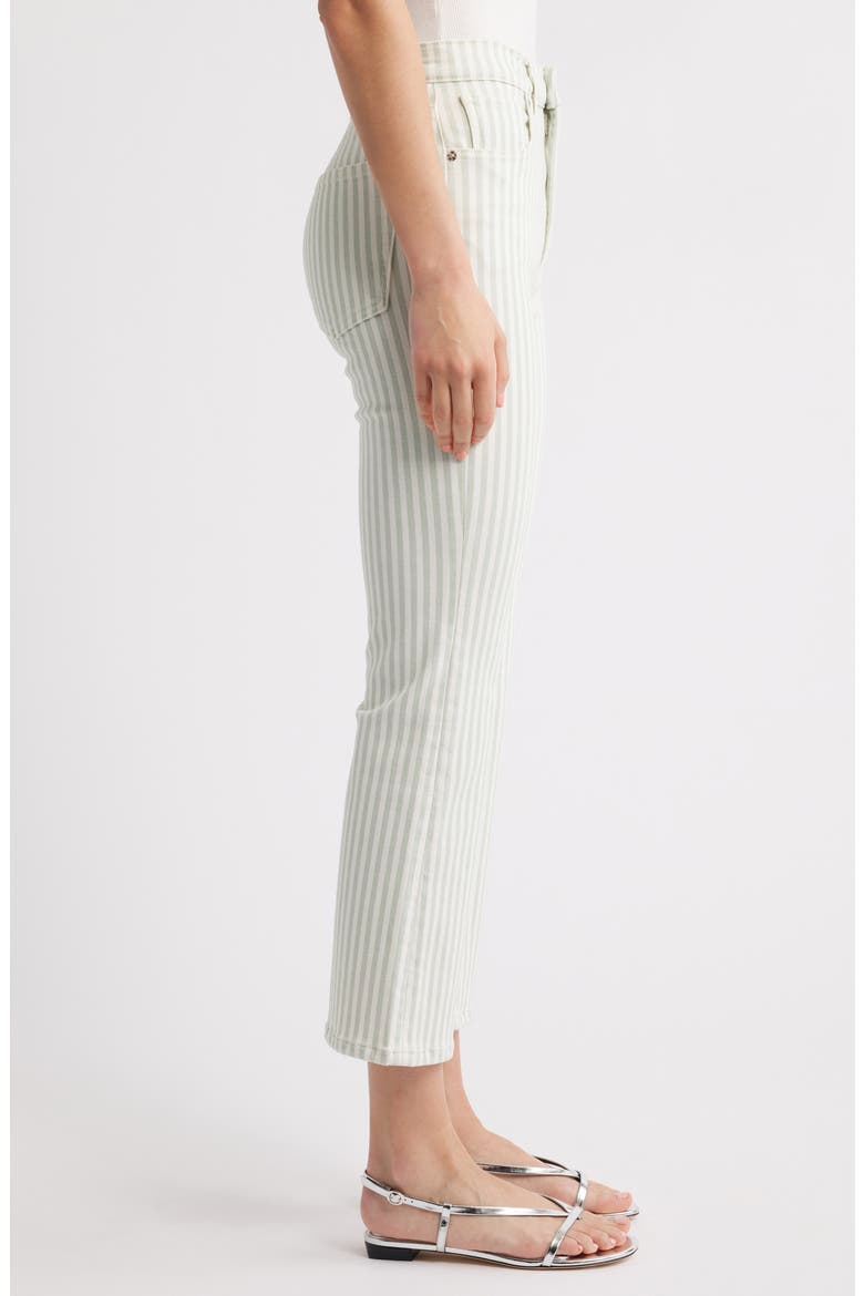 The Reboot High Waist Crop Bootcut Jeans, Alternate, color, SEAMIST STRIPE