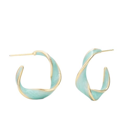 With A Twist Hoops