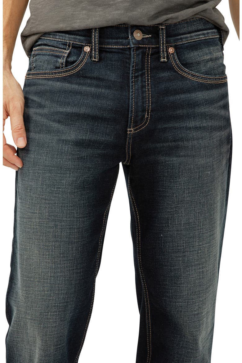 Gordie Relaxed Fit Straight Leg Jeans, Alternate, color, BULL