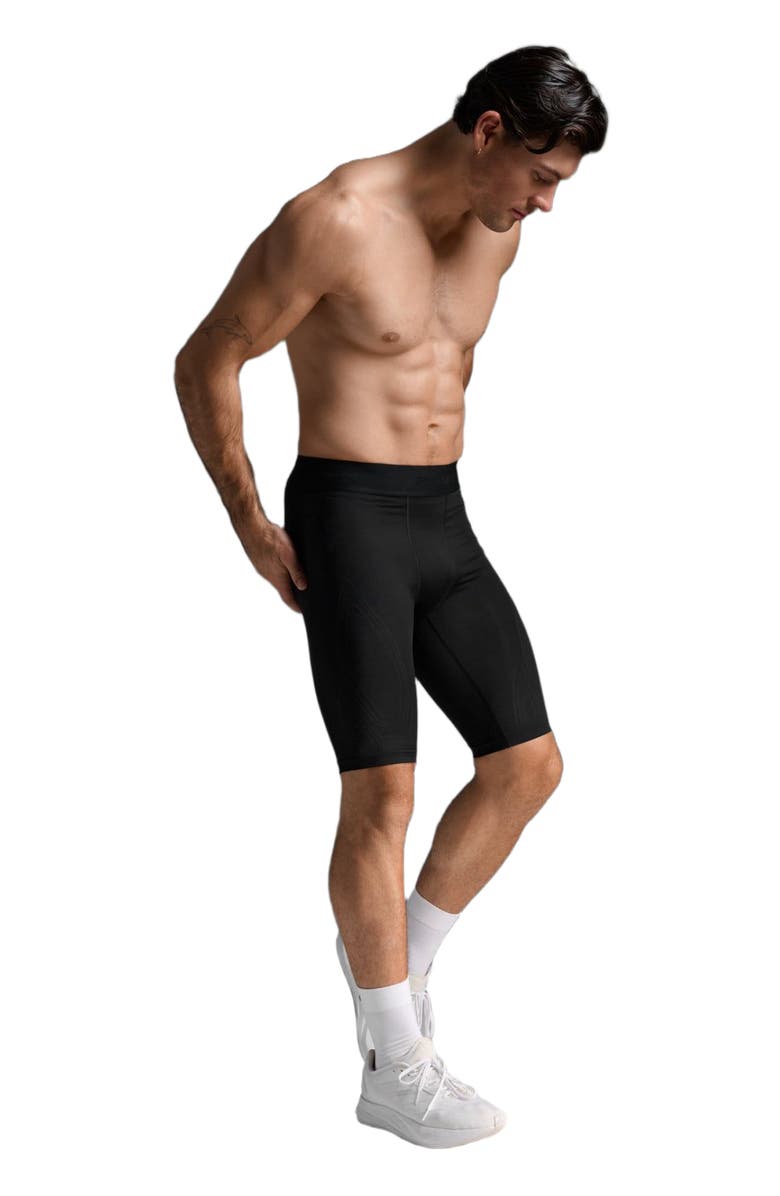 2XU Force Compression Shorts, Alternate, color, Black/Nero