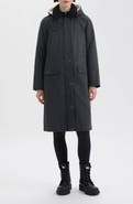 Hunter Ellie Coated Padded Longline Coat