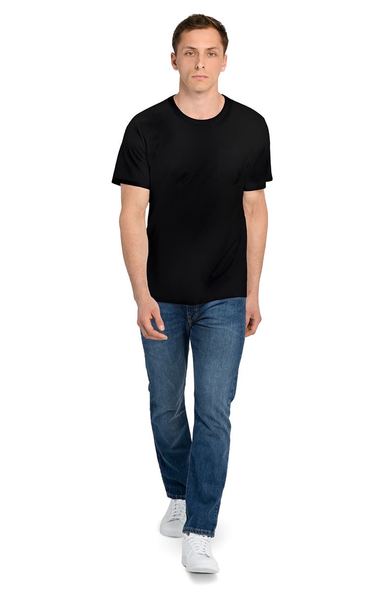 W.R.K Solid Reworked Slim Fit T-Shirt, Alternate, color, Black