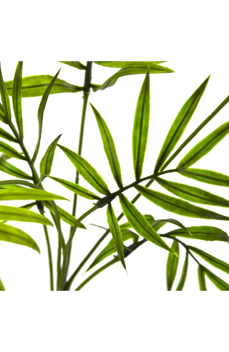 NEARLY NATURAL 15-in Mini Areca Palm Bush, Alternate, color, Green