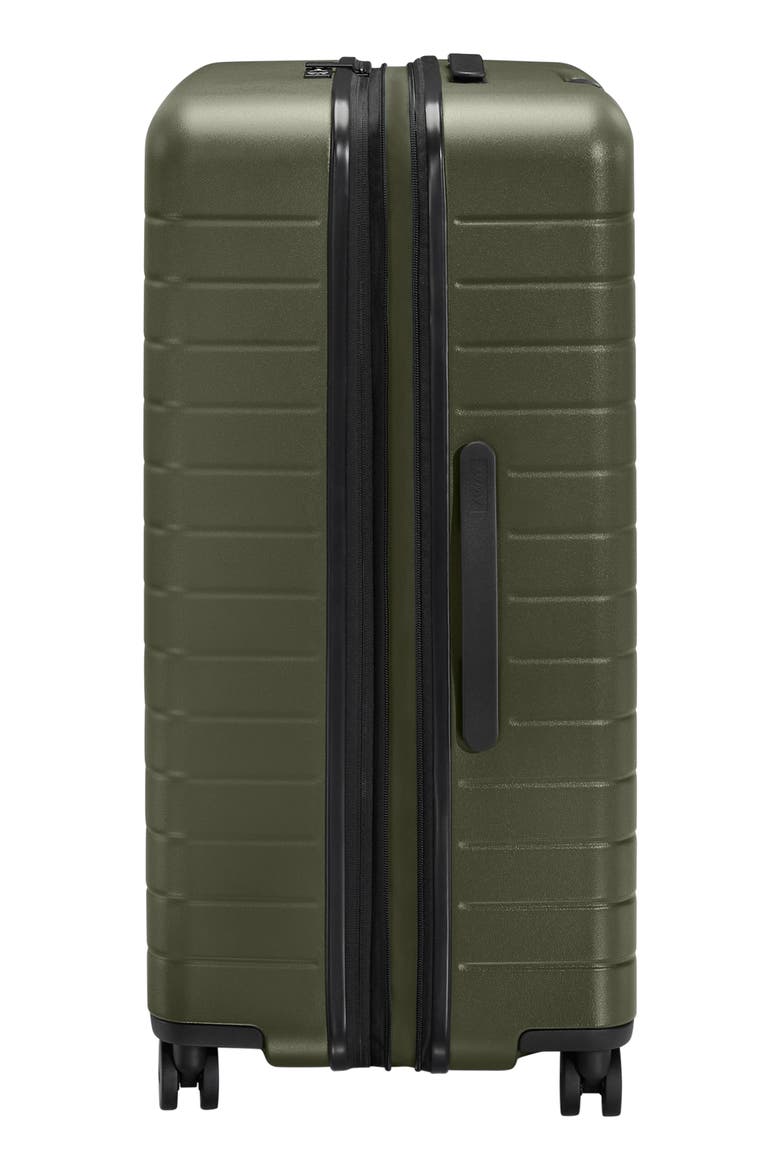 The Large Flex Suitcase, Alternate, color, OLIVE GREEN
