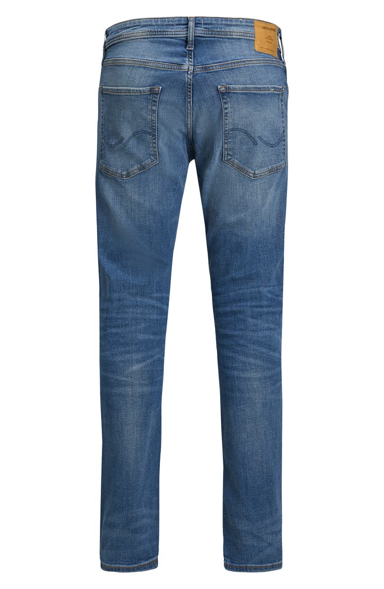 JACK&JONES Tim Original AM 781 50SPS Slim Straight Leg Jeans, Alternate, color,