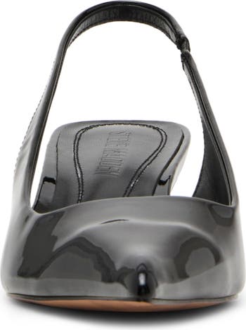 Kittie Slingback Pointed Toe Kitten Heel Pump