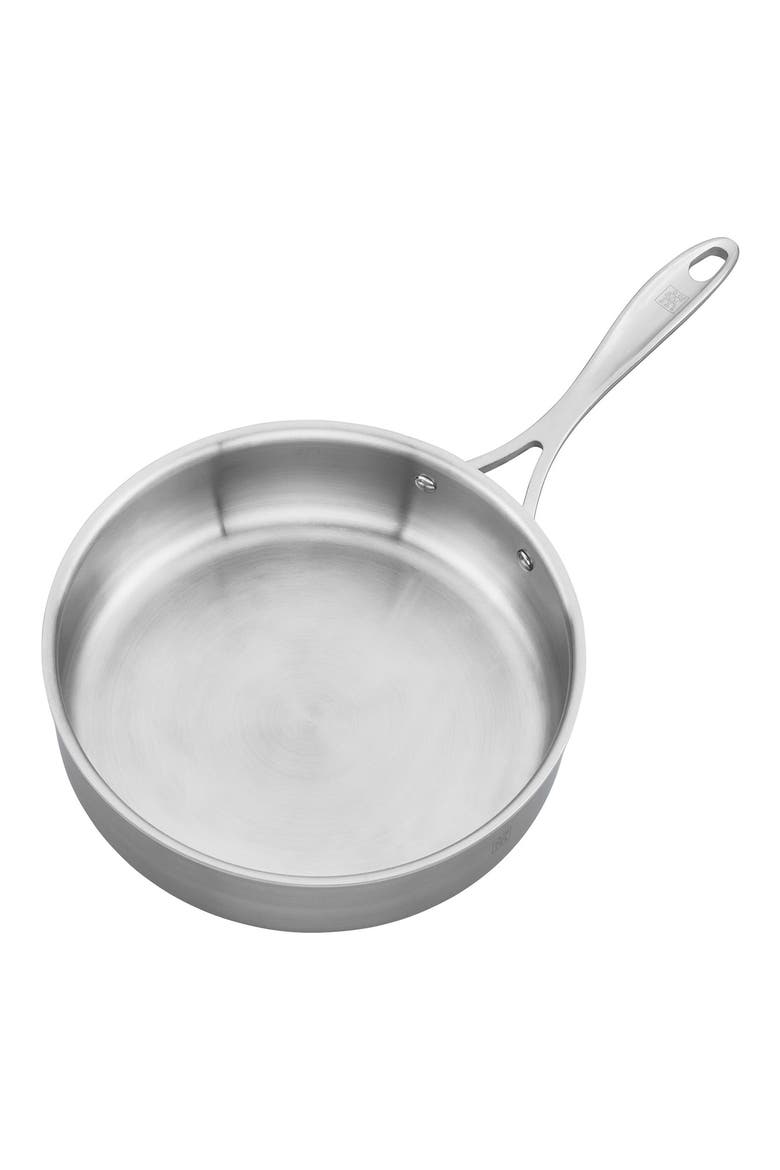 Spirit Polished 3 Qt. Saute Pan, Alternate, color, STAINLESS STEEL