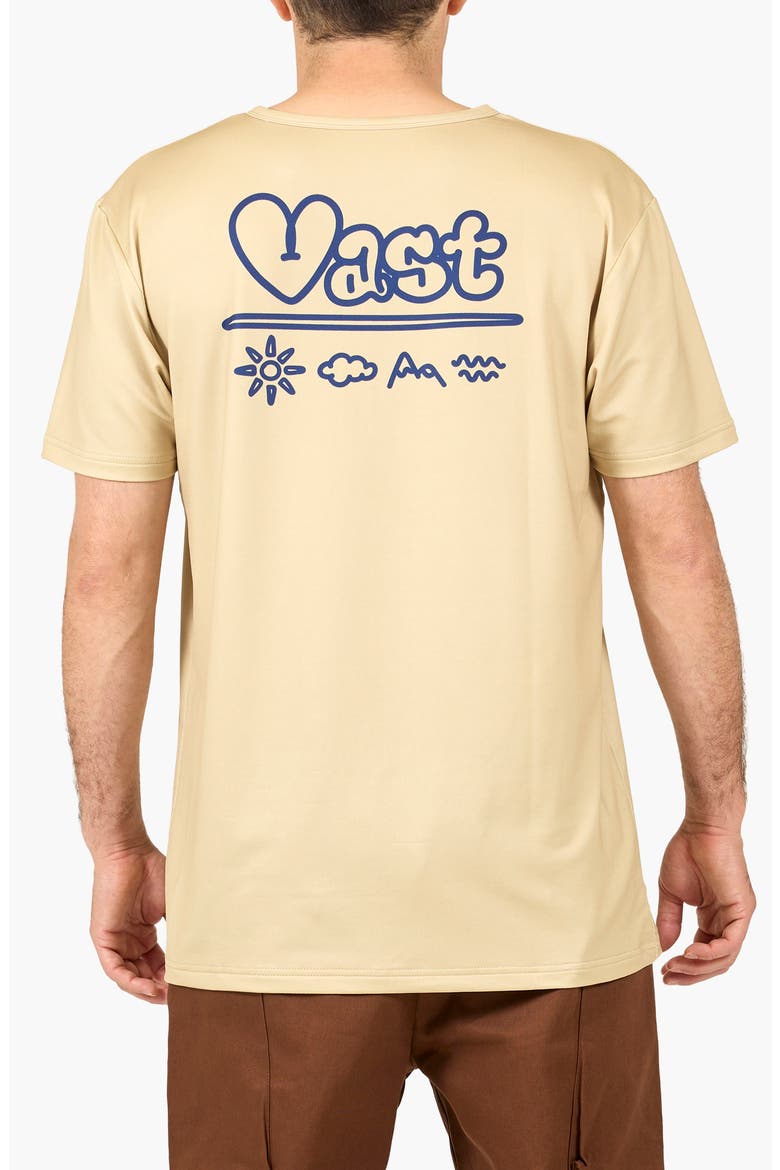 Street Elements Performance Graphic T-Shirt, Alternate, color, KHAKI