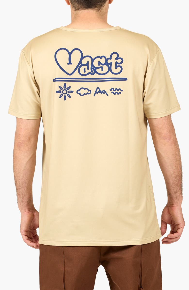 VAST Street Elements Performance Graphic T-Shirt, Alternate, color, Khaki