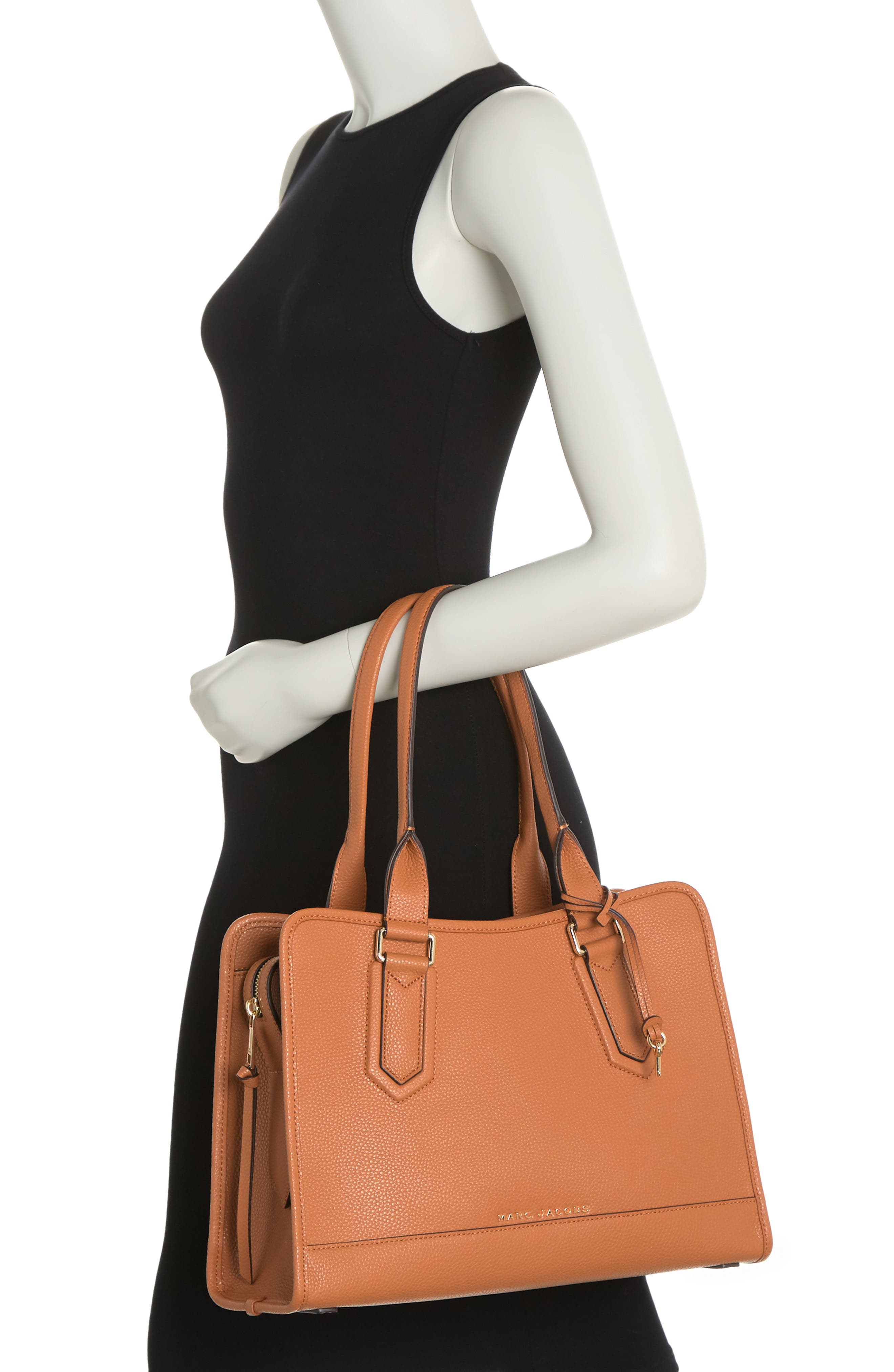 Marc Jacobs Leather Tote, Alternate, color, 