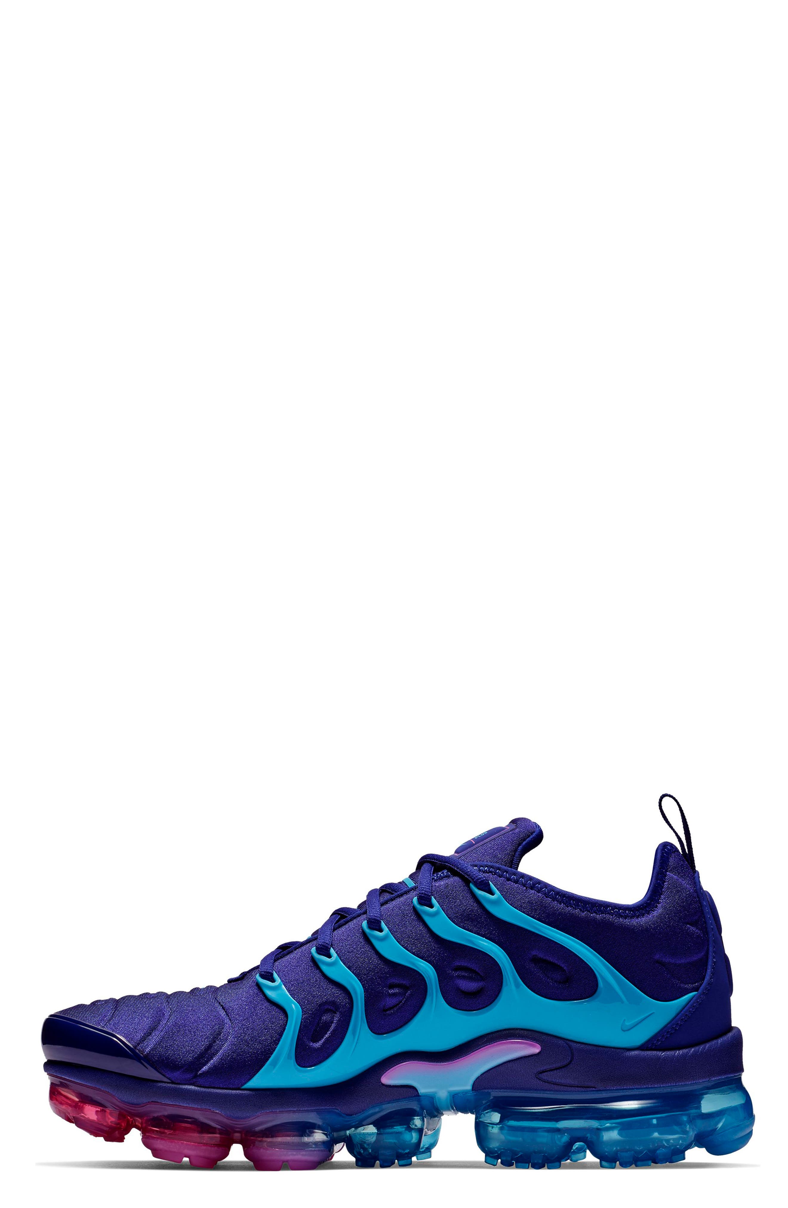Air VaporMax Plus Sneaker, Alternate, color, REGENCY PURPLE/ LIGHT BLUE