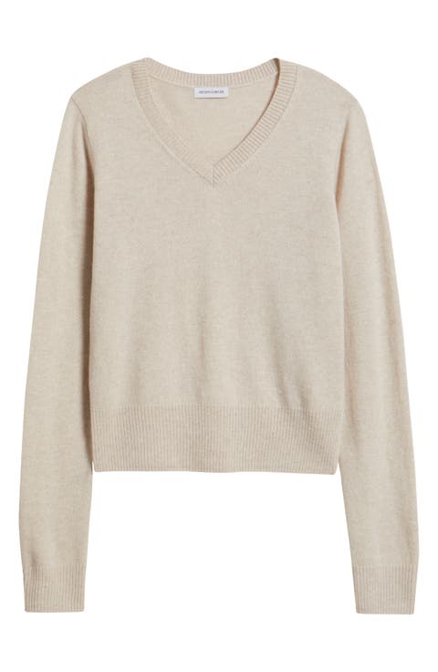 Tove V-Neck Wool & Cashmere Sweater