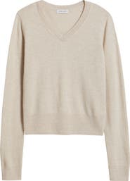 ARTLESS FOREVER Tove V-Neck Wool & Cashmere Sweater