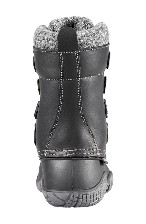 Baffin Yellowknife Water Resistant Snow Boot In Black