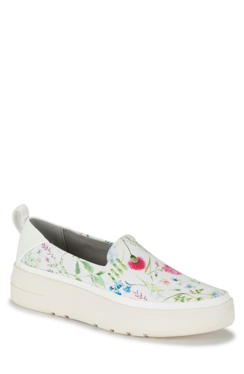 Nevin Floral Platform Slip-On Sneaker (Women)