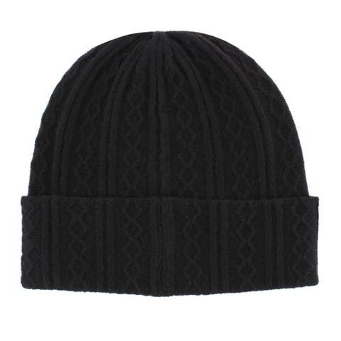 The Windsor Merino Wool Cable Knit Beanie