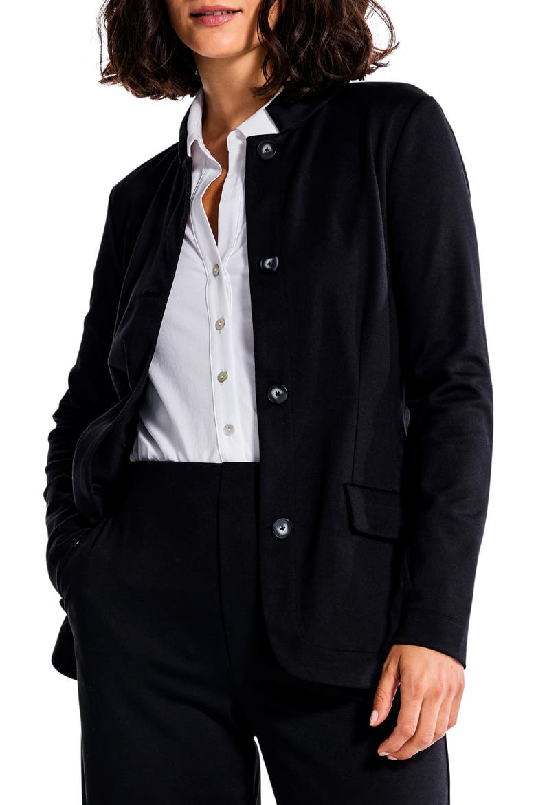 Ponte Blazer, Main, color, BLACK ONYX