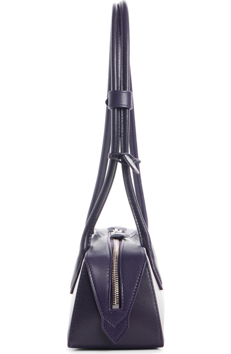 Alaïa Le Teckel Medium Shoulder Bag, Alternate, color, Aubergine