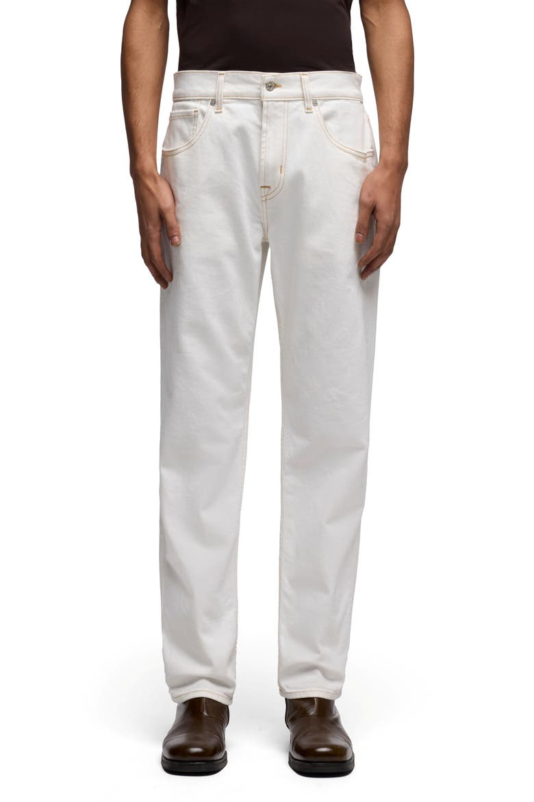 The Straight Leg Jeans, Main, color, COTTON