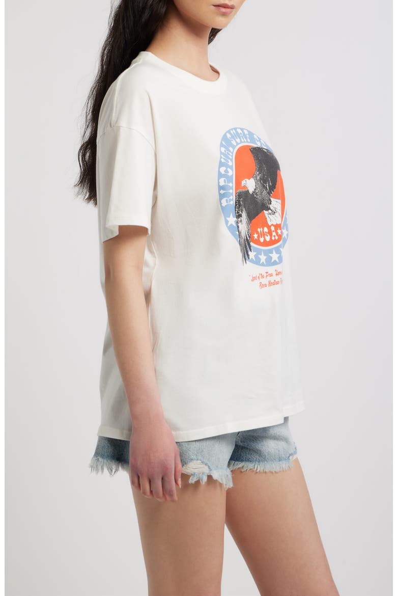 Cotton Graphic T-Shirt, Alternate, color, BONE